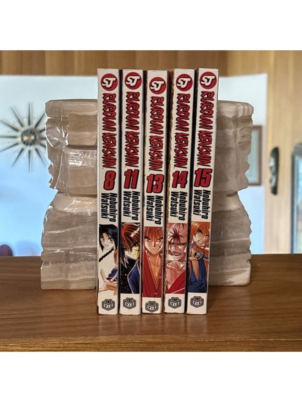Rurouni Kenshin First Printing Lot Of 5 Manga Shonen Jump Graphic Novel Watsuki